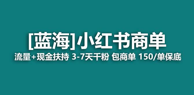 （8790期）【蓝海项目】小红书商单！长期稳定 7天变现 商单一口价包分配 轻松月入过万-梓川副业网-中创网、冒泡论坛优质付费教程和副业创业项目大全