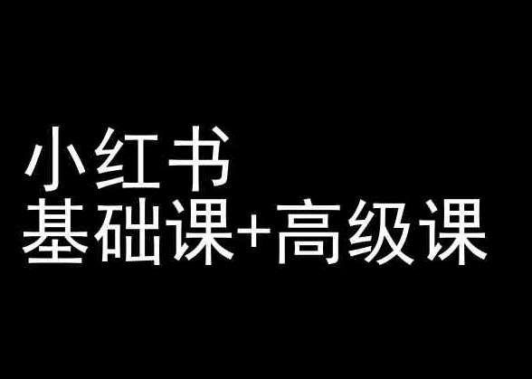 小红书基础课+高级课-小红书运营教程-梓川副业网-中创网、冒泡论坛优质付费教程和副业创业项目大全