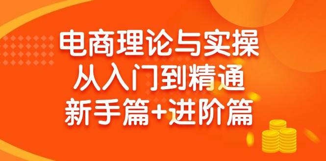 （9576期）电商理论与实操从入门到精通 新手篇+进阶篇-梓川副业网-中创网、冒泡论坛优质付费教程和副业创业项目大全